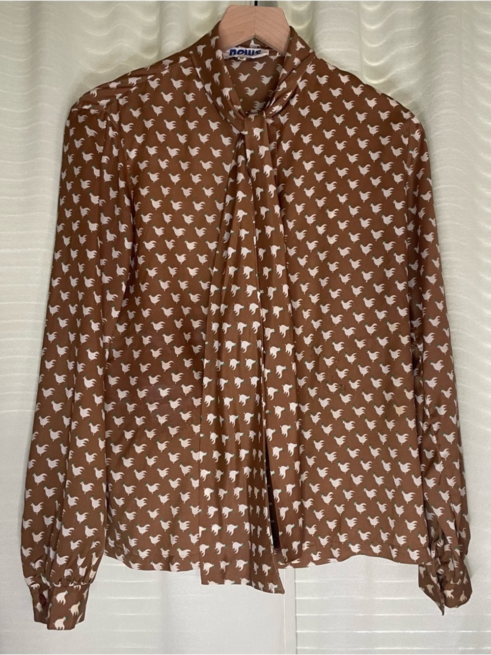 Vintage Chicken Blouse